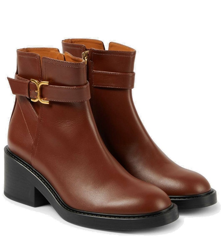 Photo: Chloé Marcie leather ankle boots