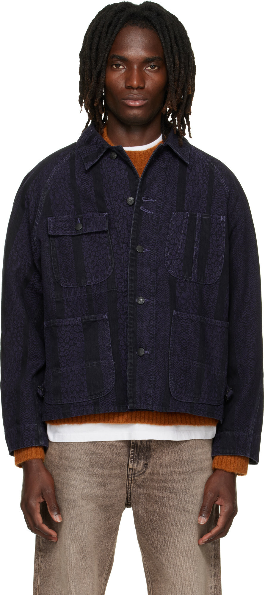 NEEDLES - 14oz Patchwork Denim Jean Jacket Needles