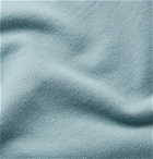 Sunspel - Loopback Cotton-Jersey Sweatshirt - Blue