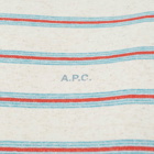 A.P.C. Tate Stripe Crew Sweat