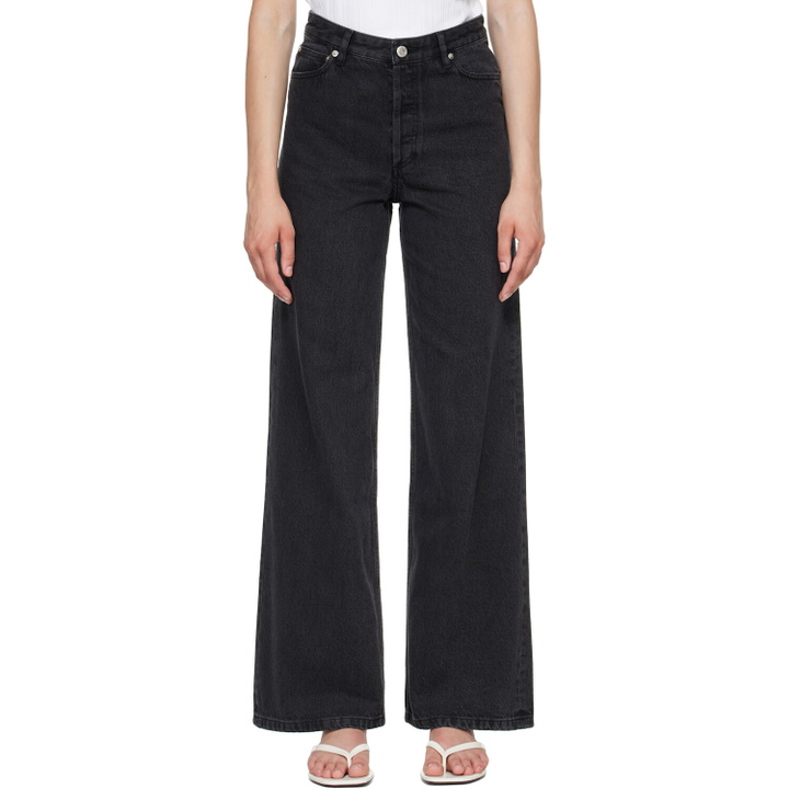 Photo: A.P.C. Black Elisabeth Jeans