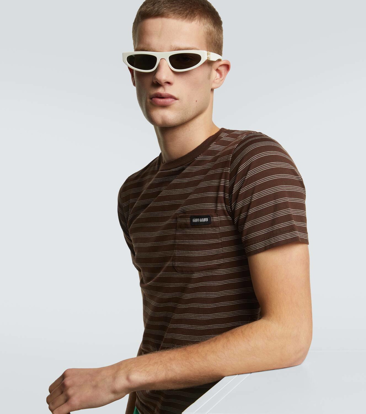 Miu Miu Miu Glimpse cat-eye sunglasses