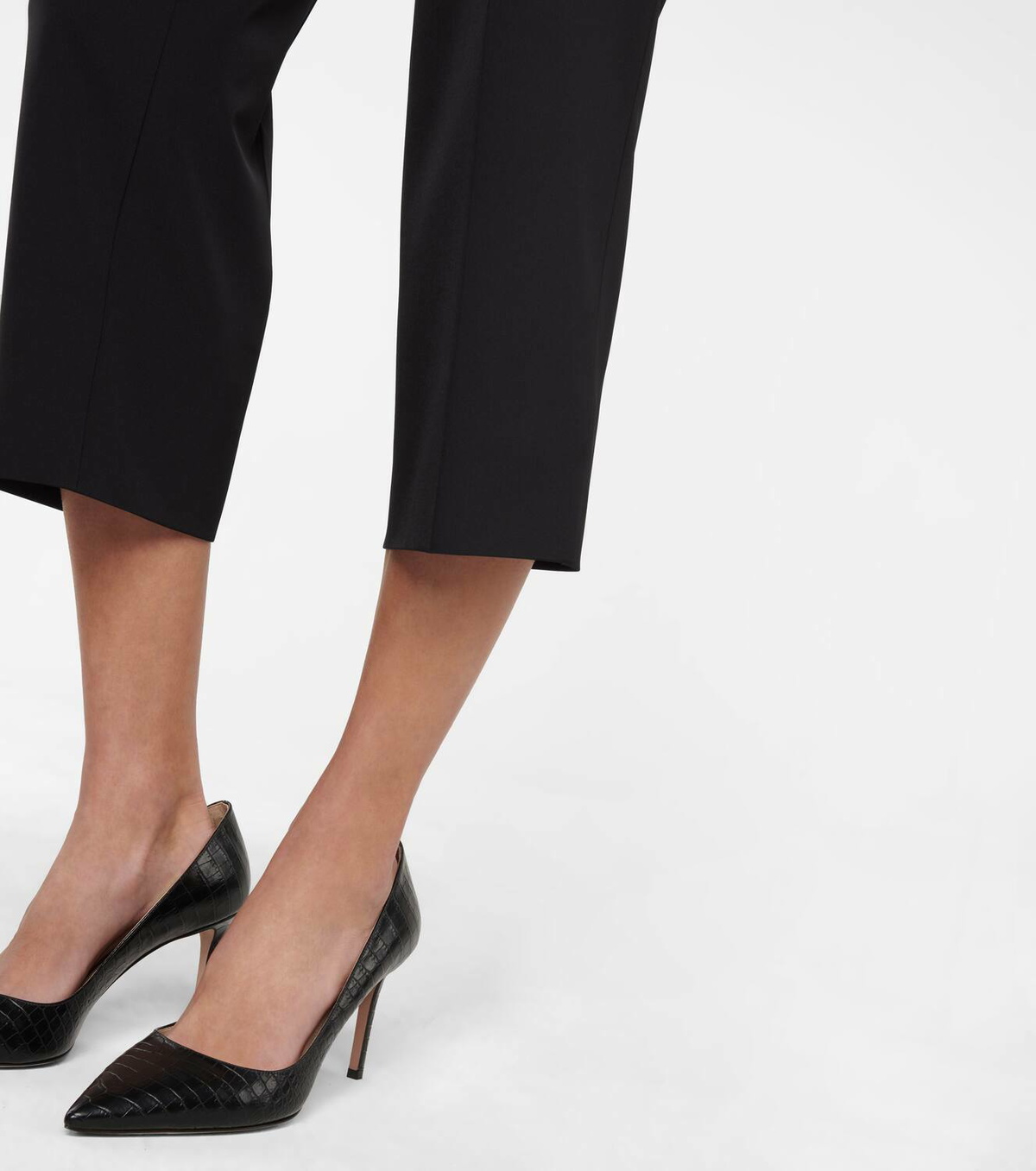 Prada High-rise cropped pants