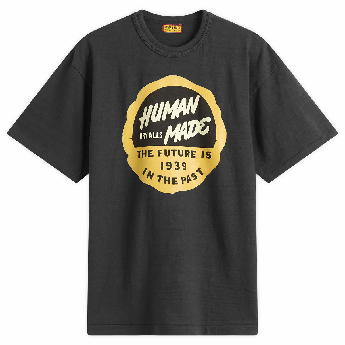 Human Made Men's zip-up l/s t-shirt in Black Human Made