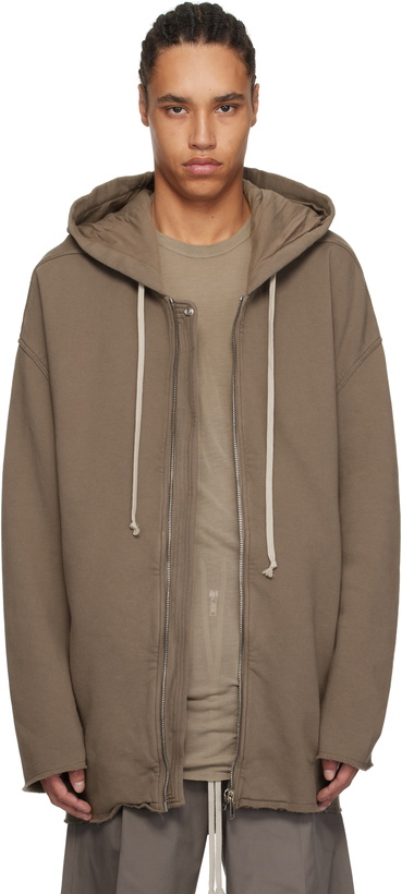 Rick Owens Drkshdw Black Swoon Hoodie Rick Owens Drkshdw