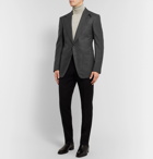 TOM FORD - Grey Atticus Slim-Fit Unstructured Houndstooth Wool Blazer - Gray