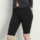 Entire Studios Women's Knit Capri in Black