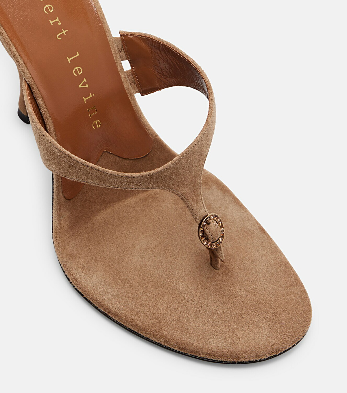 Herbert Levine Kiss And Tell 100 suede mules