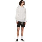 John Elliott Grey Beach Hoodie