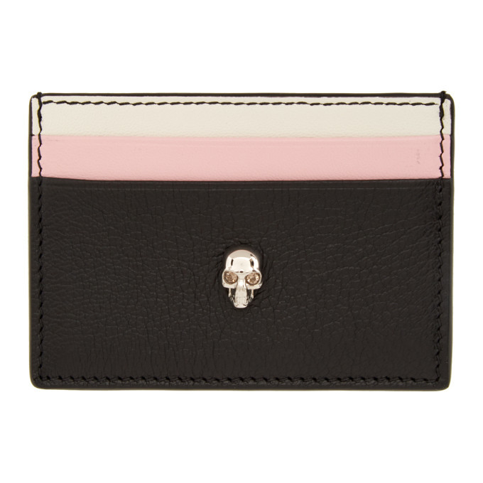 Alexander mcqueen discount pink card holder