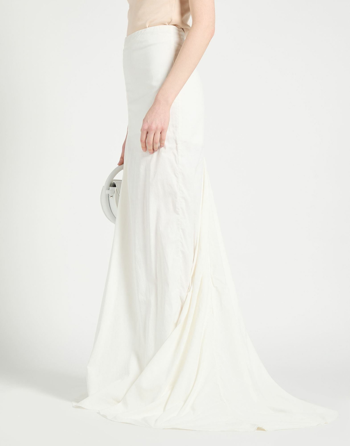 Ann Demeulemeester Womens Maxi skirt Ivory