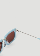 Les Lunettes Soli Sunglasses in Blue