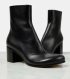 Loewe Terra leather ankle boots