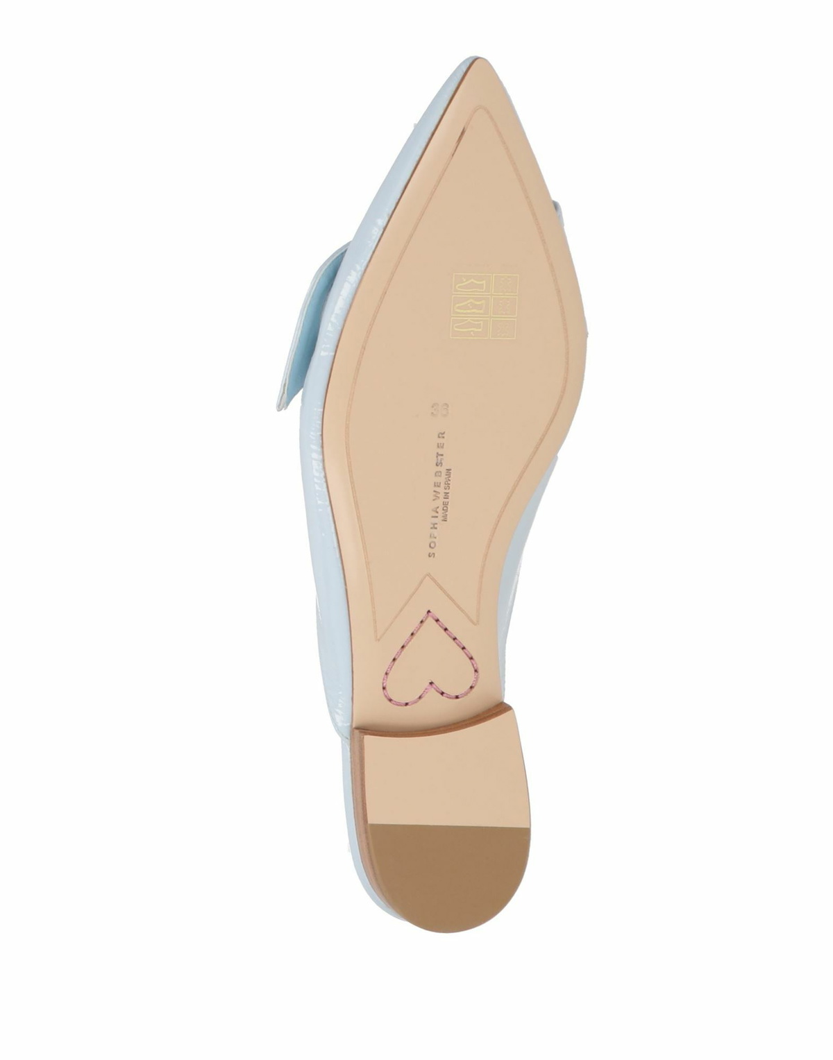 Sophia Webster Womens Mules & Clogs in Sky blue