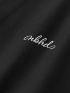 Neighborhood - Logo-Embroidered Twill Shirt - Black