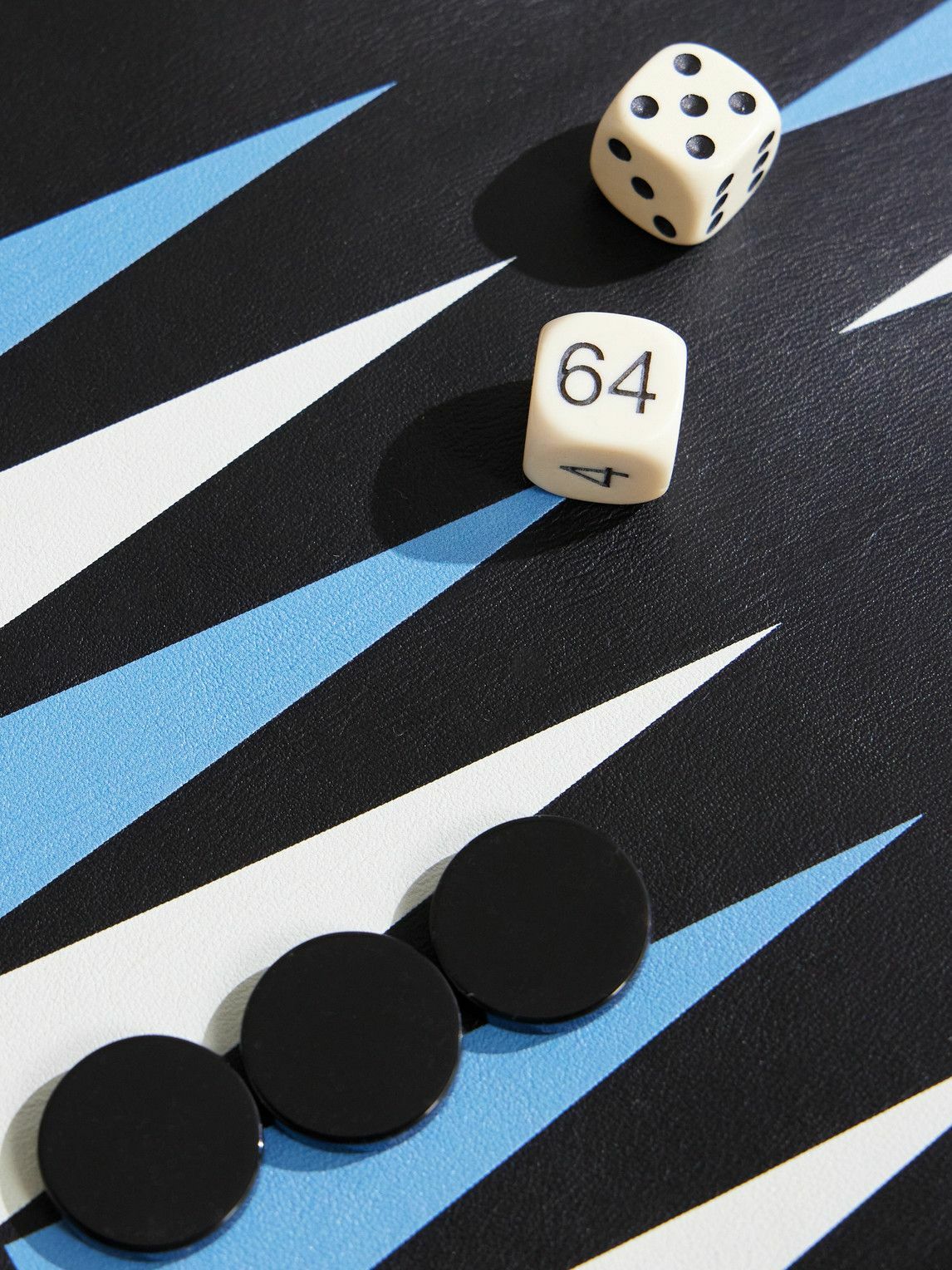 Smythson - Cross-Grain Leather Backgammon Roll