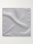 De Petrillo - Printed Silk-Twill Pocket Square