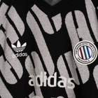 Adidas Adicolor Polo Knit in Black/Medium Grey Heather 