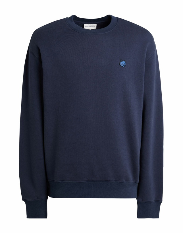 Photo: Maison Kitsuné Mens Sweatshirt in Navy