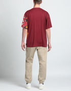 Etro Mens T-shirt Burgundy