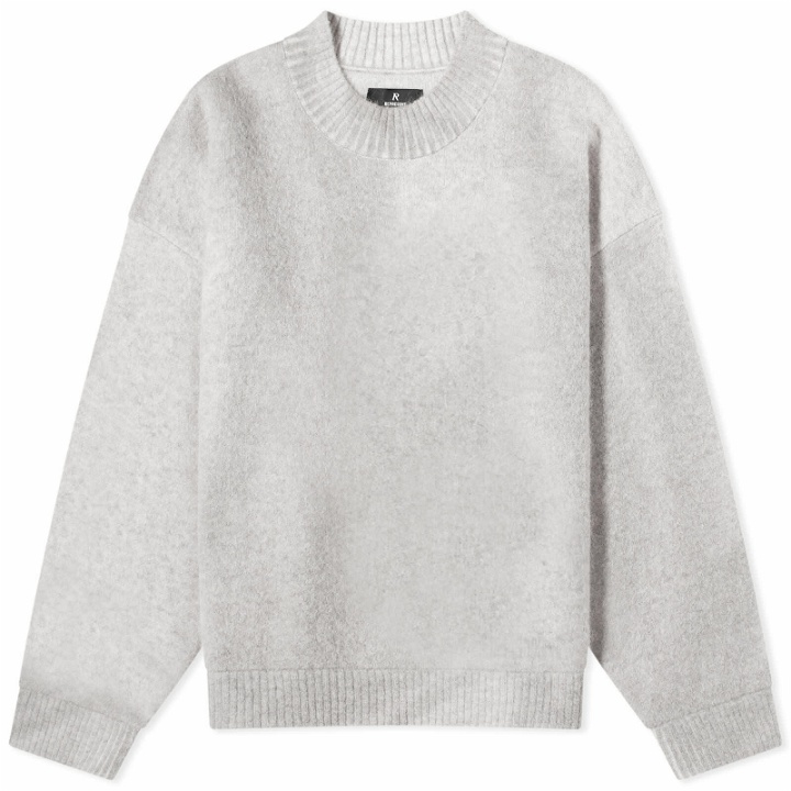Photo: Represent Men's Sprayed Horizons Wool Jumper in Washed Taupe