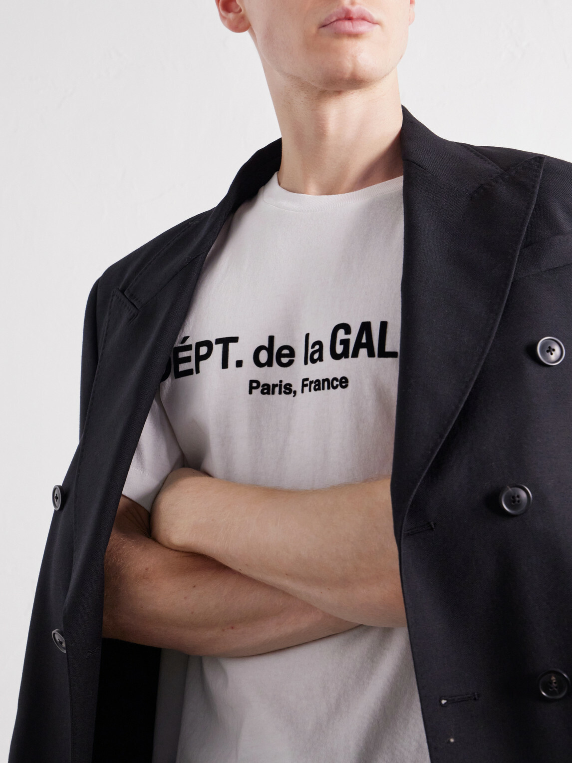 Gallery Dept. - Logo-Appliqué Cotton-Jersey T-Shirt - White