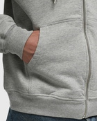 By Parra 1976 Logo Zip Hooded Sweatshirt Grey Hoodies/Zippers