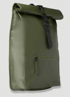 Rains - Rolltop Backpack in Green