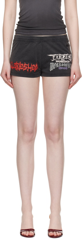 Photo: 032c Gray Telepresence Comfort Shorts