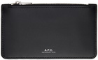 A.P.C. Black Walter Wallet