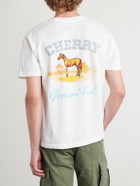 Cherry Los Angeles - Cotton-Jersey T-Shirt - White