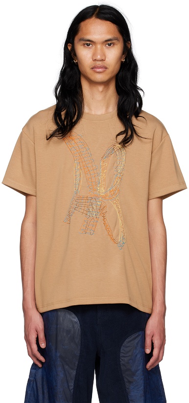 Photo: Andersson Bell Beige Essential T-Shirt