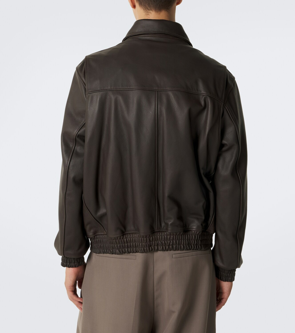 Arma Bari leather blouson jacket