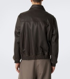 Arma Bari leather blouson jacket