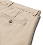 AMI - Cotton-Twill Bermuda Shorts - Beige