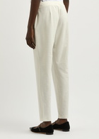 Eileen Fisher Slim-leg Trousers Cream