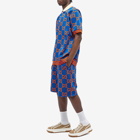 Gucci Men's Jumbo GG Sweat Short in Blue