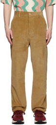 Drôle De Monsieur Beige Corduroy Trousers