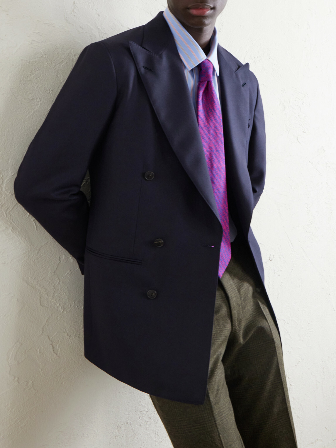 Charvet - 8.5cm Silk-Jacquard Tie