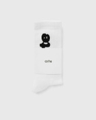 Arte Antwerp Blur Arte Vertical Socks White Socks