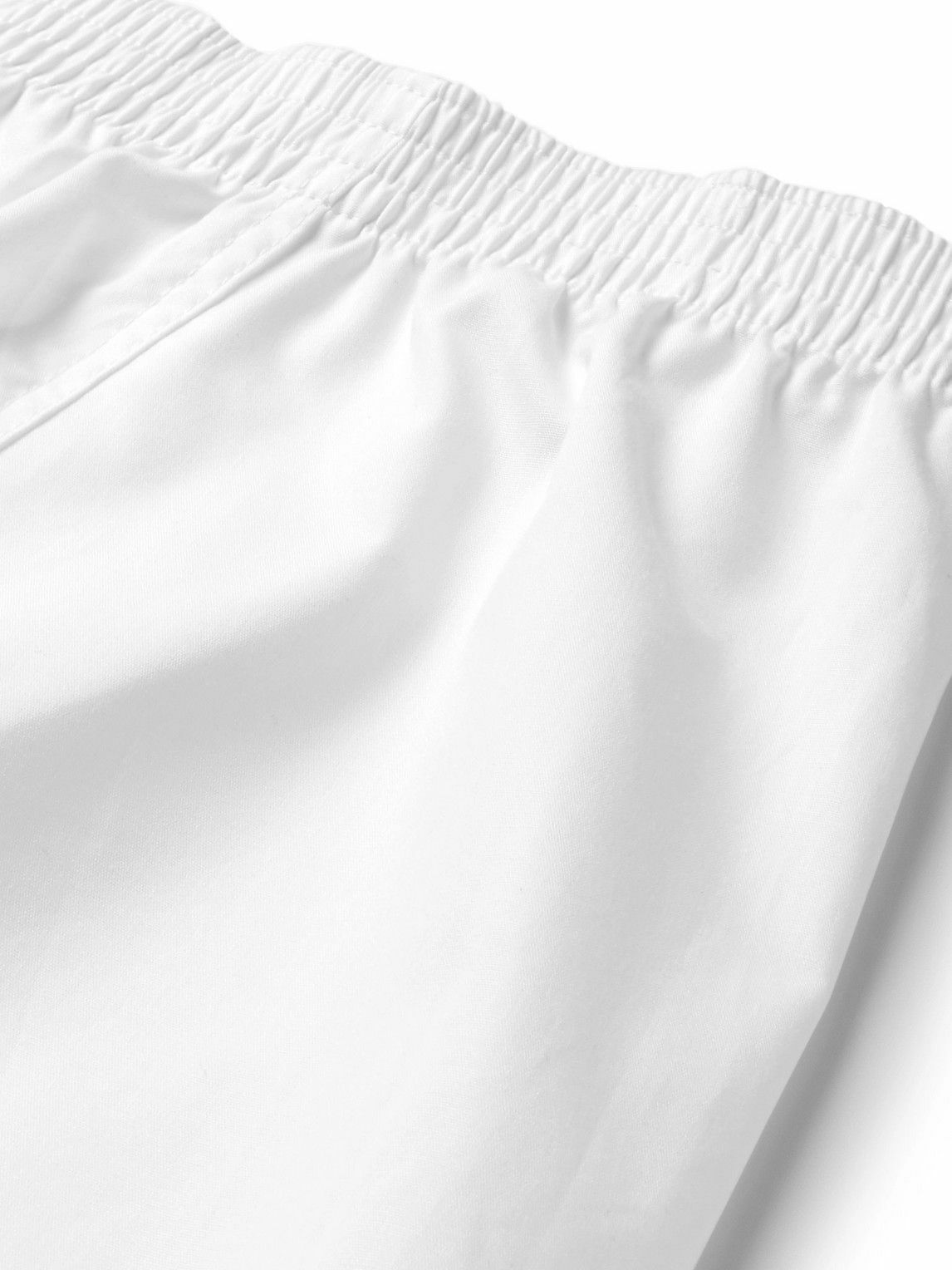 Derek Rose - Cotton Boxer Shorts - White