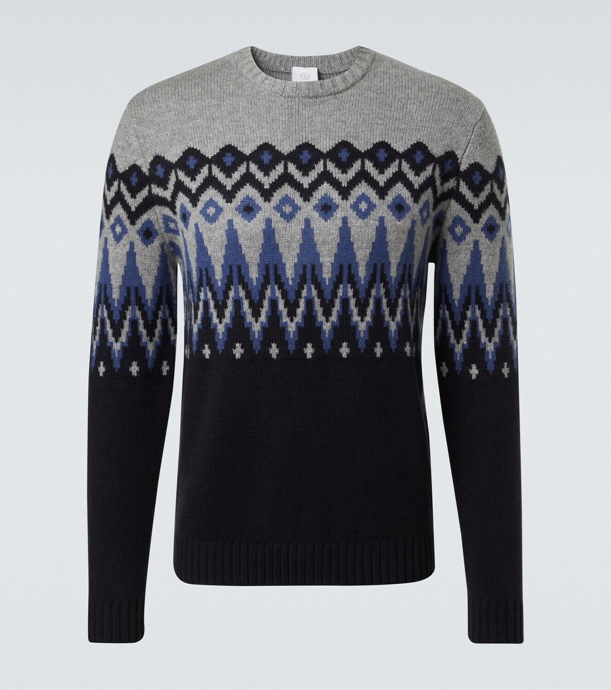 Bogner Ron Fair Isle cashmere sweater