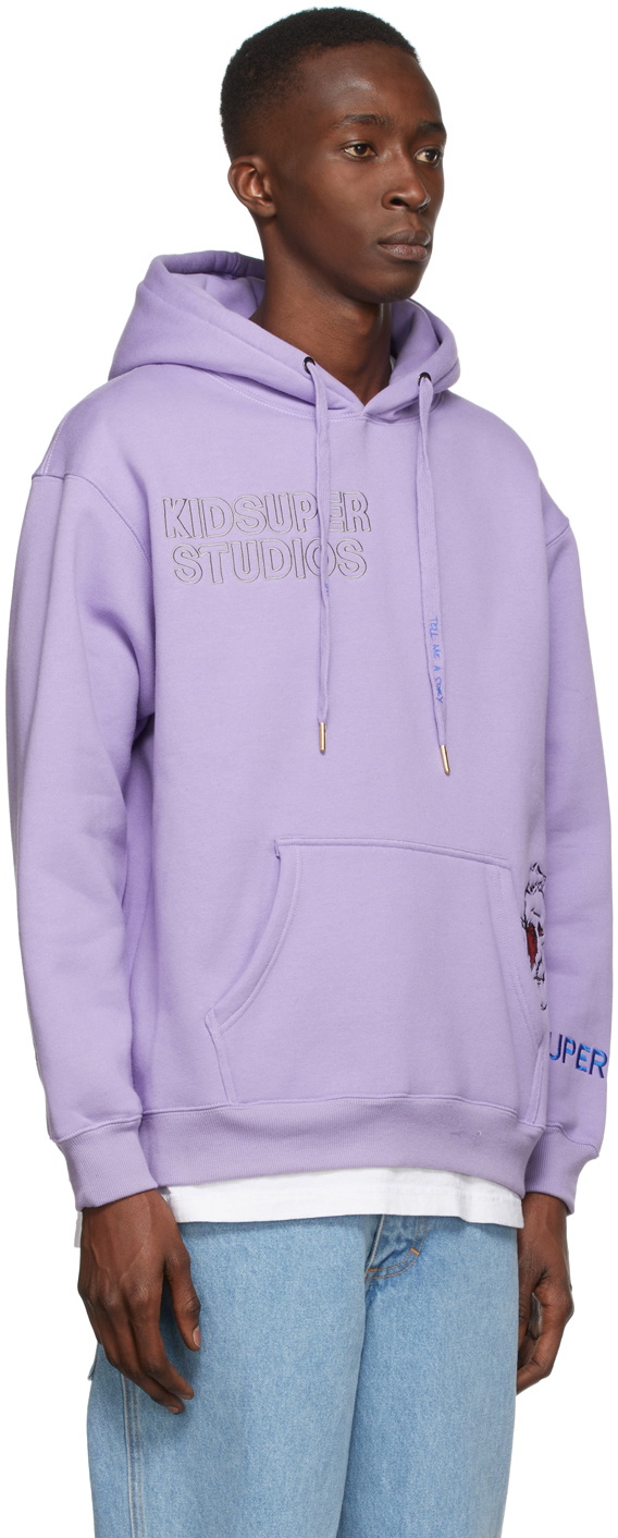 Kid Super Purple Super Hoodie