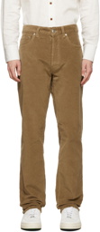 DOPPIAA Brown Aacero Corduroy Trousers