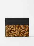 Fendi - Logo-Print Leather Cardholder