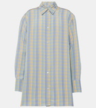 Toteme Checked linen shirt