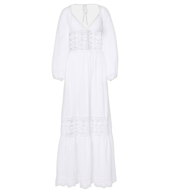 Photo: Anna Kosturova Victoria crochet cotton poplin dress
