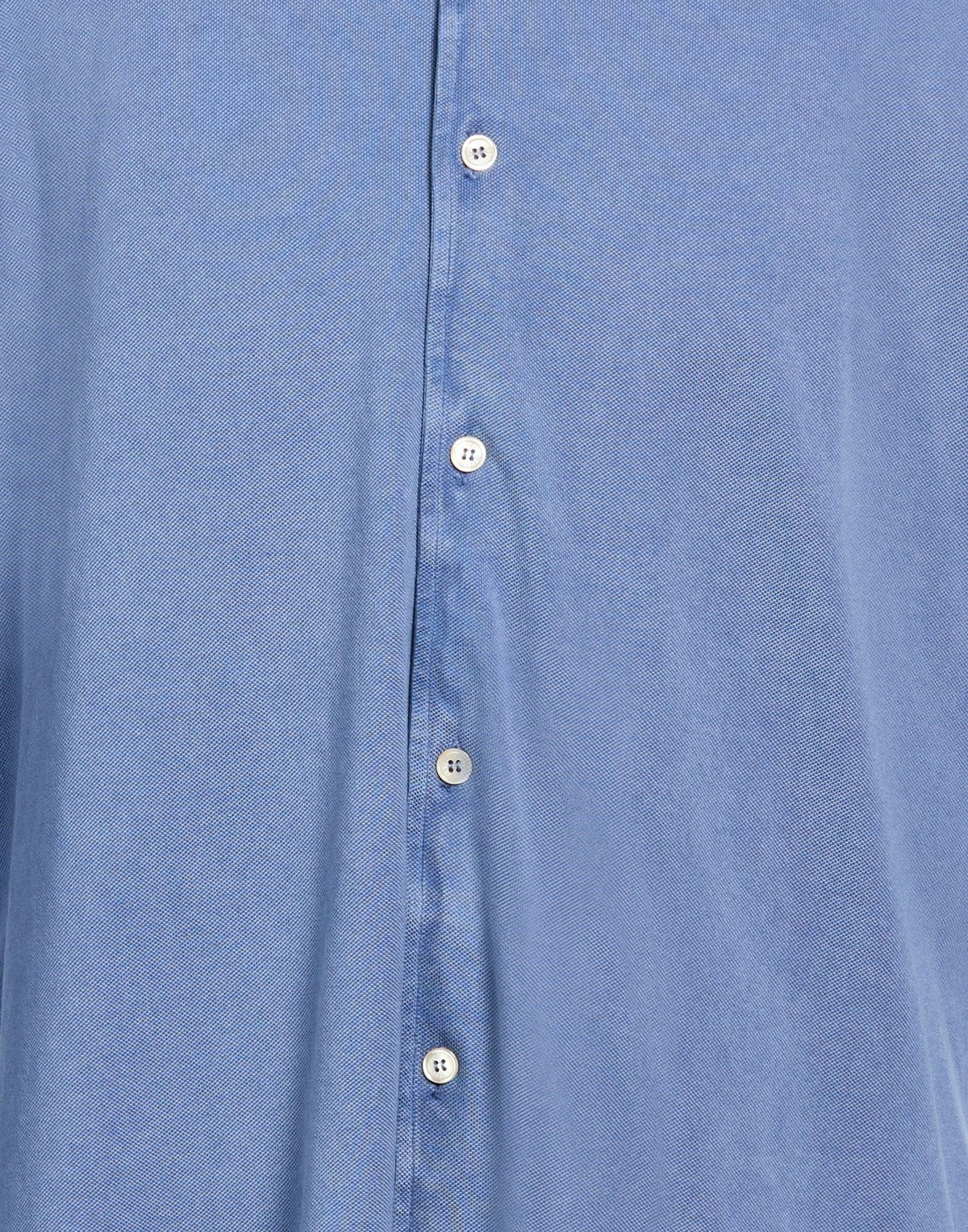 Fedeli Mens Shirt Slate in Blue