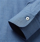 Canali - Cotton-Flannel Shirt - Blue