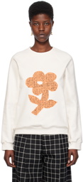 Marni White Wordsearch Sweatshirt